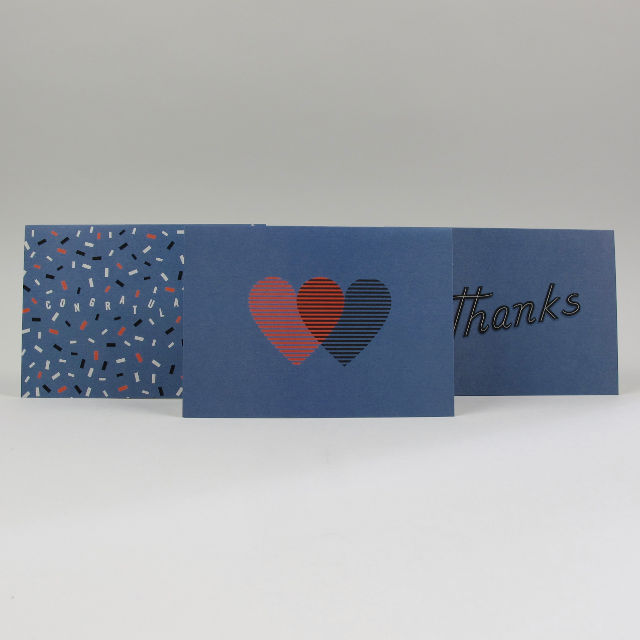 Message Greetings Cards from Pressed & Folded