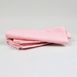 Pink 100% Linen Napkin - Handmade in Ludlow