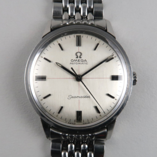Omega Seamaster Ref.165.002 steel vintage wristwatch, circa 1966