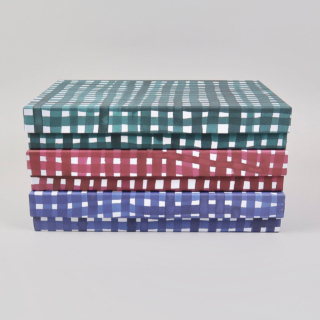 A4 Storage Boxes covered in Gabriela Trzebinski for Black Bough Paper