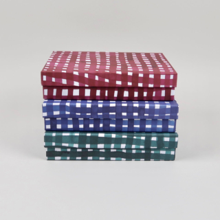 A5 Storage Boxes covered in Gabriela Trzebinski for Black Bough Paper