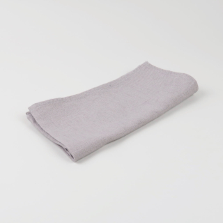 Grey 100% Linen Napkin - Handmade in Ludlow