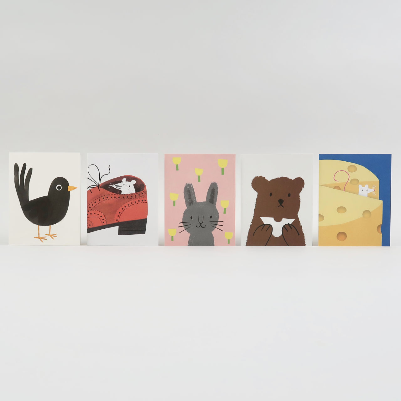 Greetings Card by Lisa Jones: Anteater-Coral