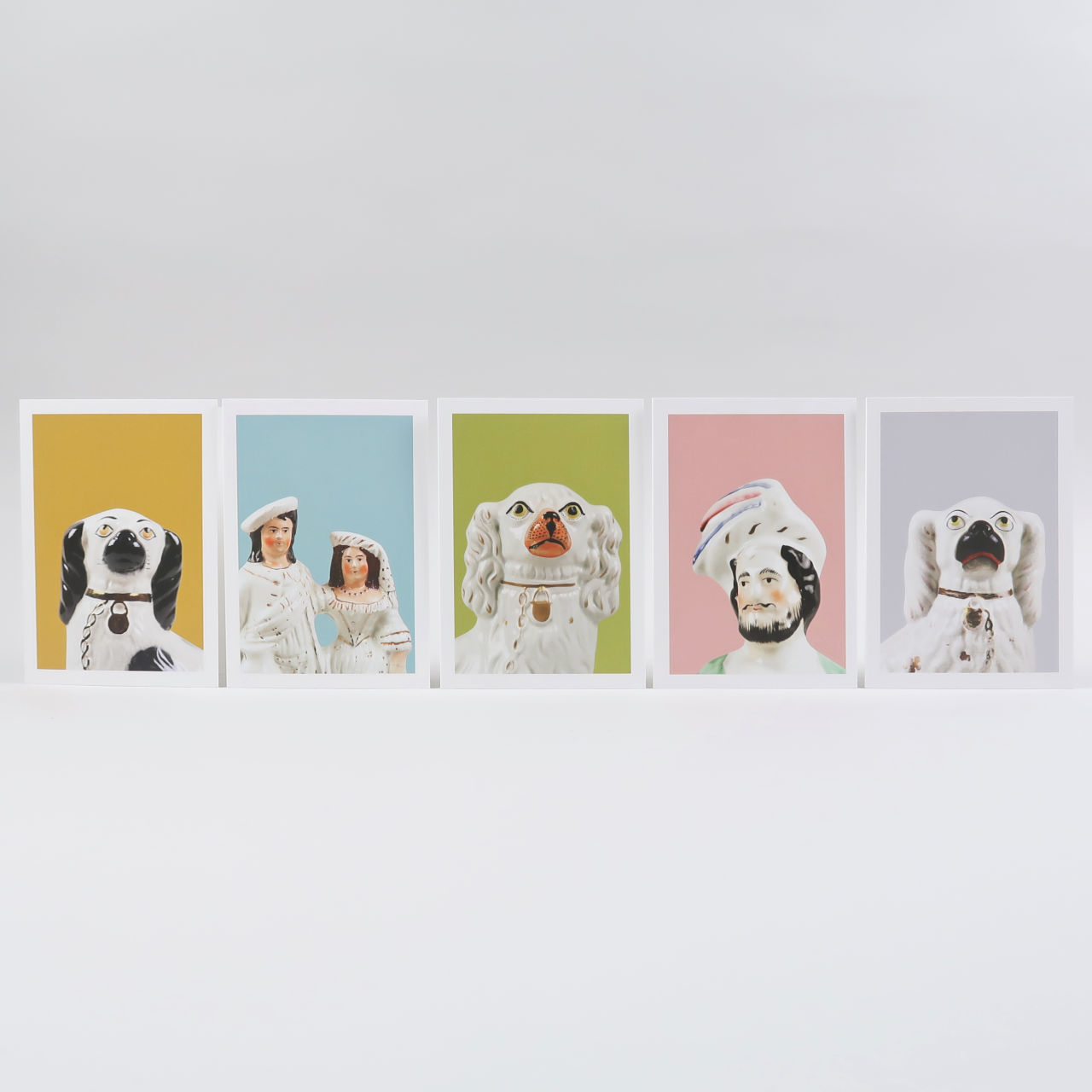Staffordshire Flatback Greetings Cards