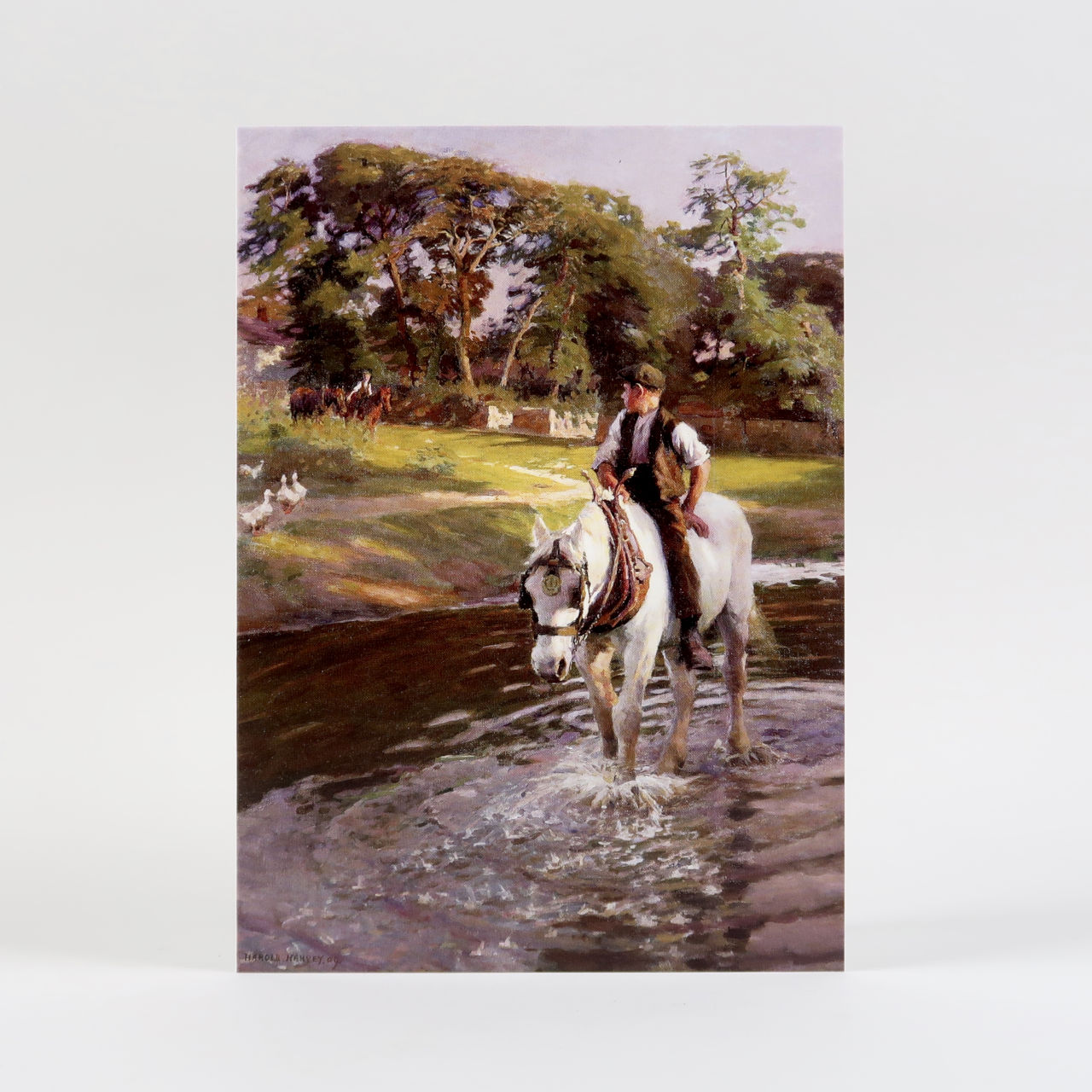 harold harvey card close of summers day