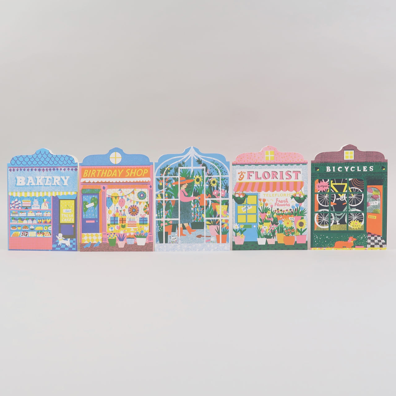 Die Cut Cards by The Printed Peanut
