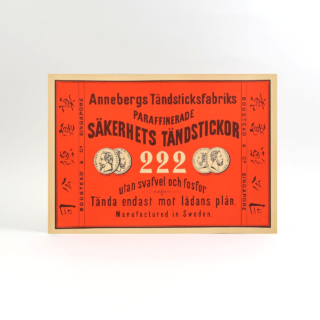 Vintage Matchbox Label Poster - 222