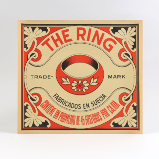 Vintage Matchbox Label Poster - The Ring