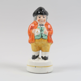 Staffordshire Figural Shaker