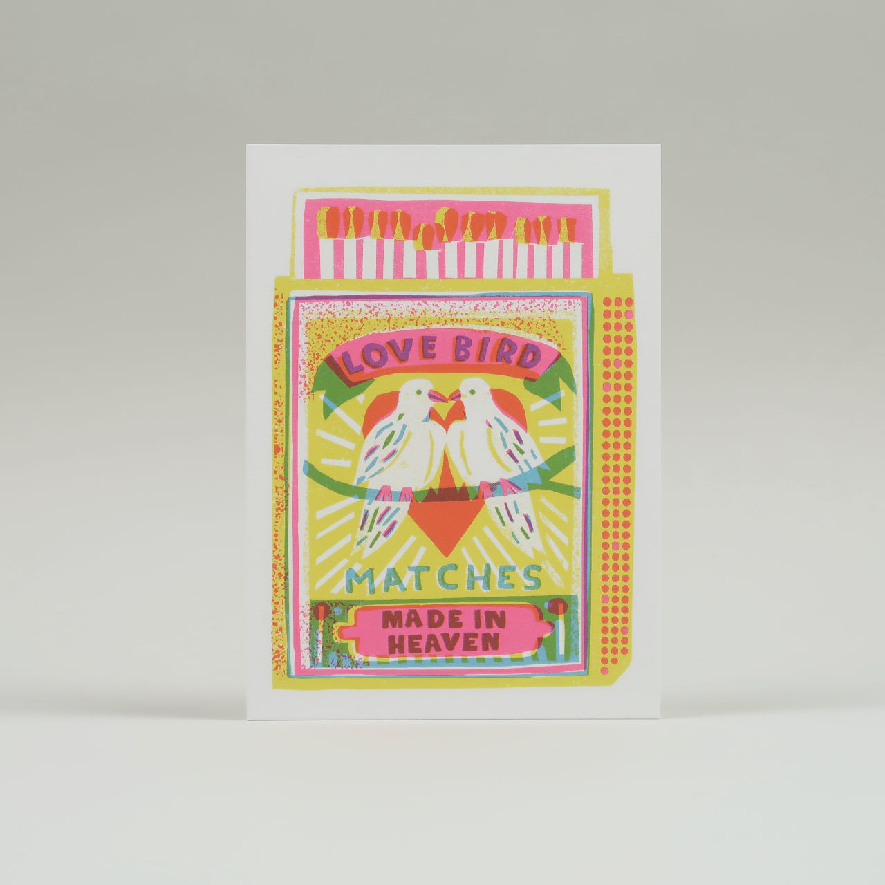 Love Bird Matches Card