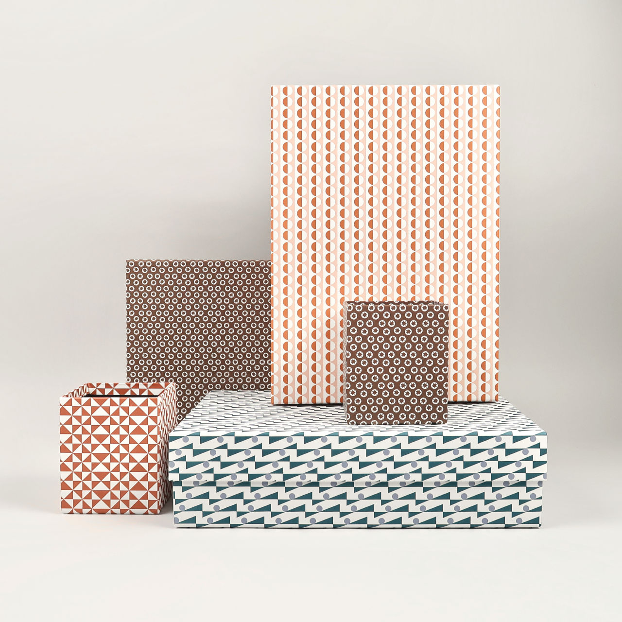 Paper Covered A4 Archive Box - Black Bough | Ludlow