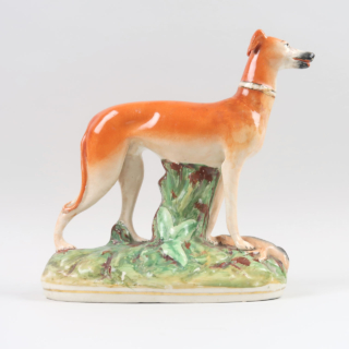 Staffordshire Greyhound Figure
