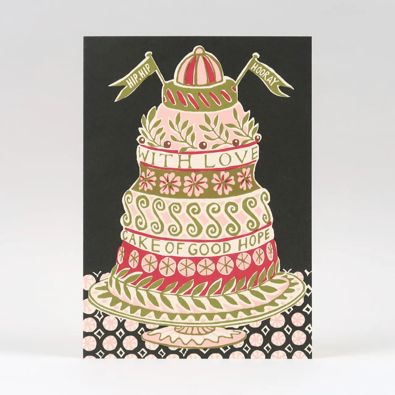 Cake of Good Hope Greetings Card