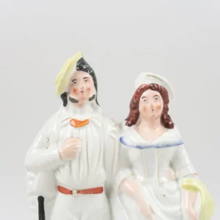 Staffordshire Flatback - Couple