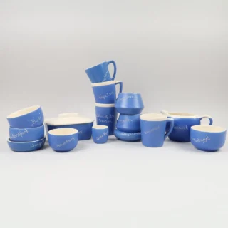 Devonmoor Pottery Blue Touristware