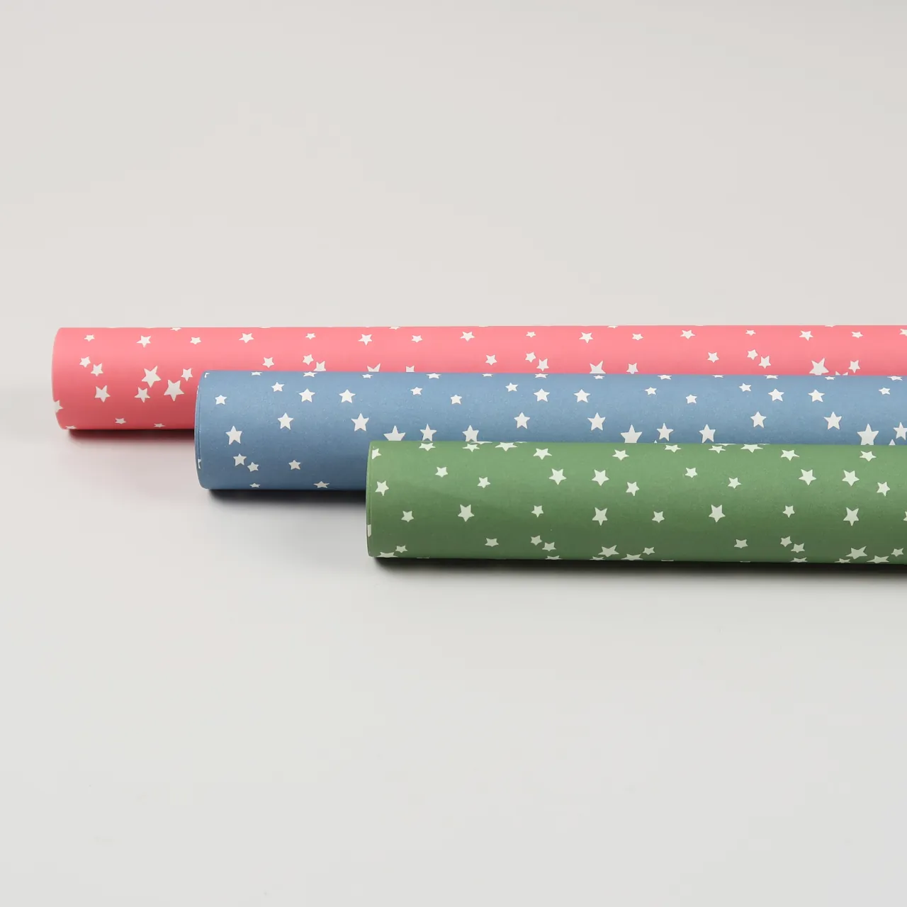 Black Bough Star Gift Wrap