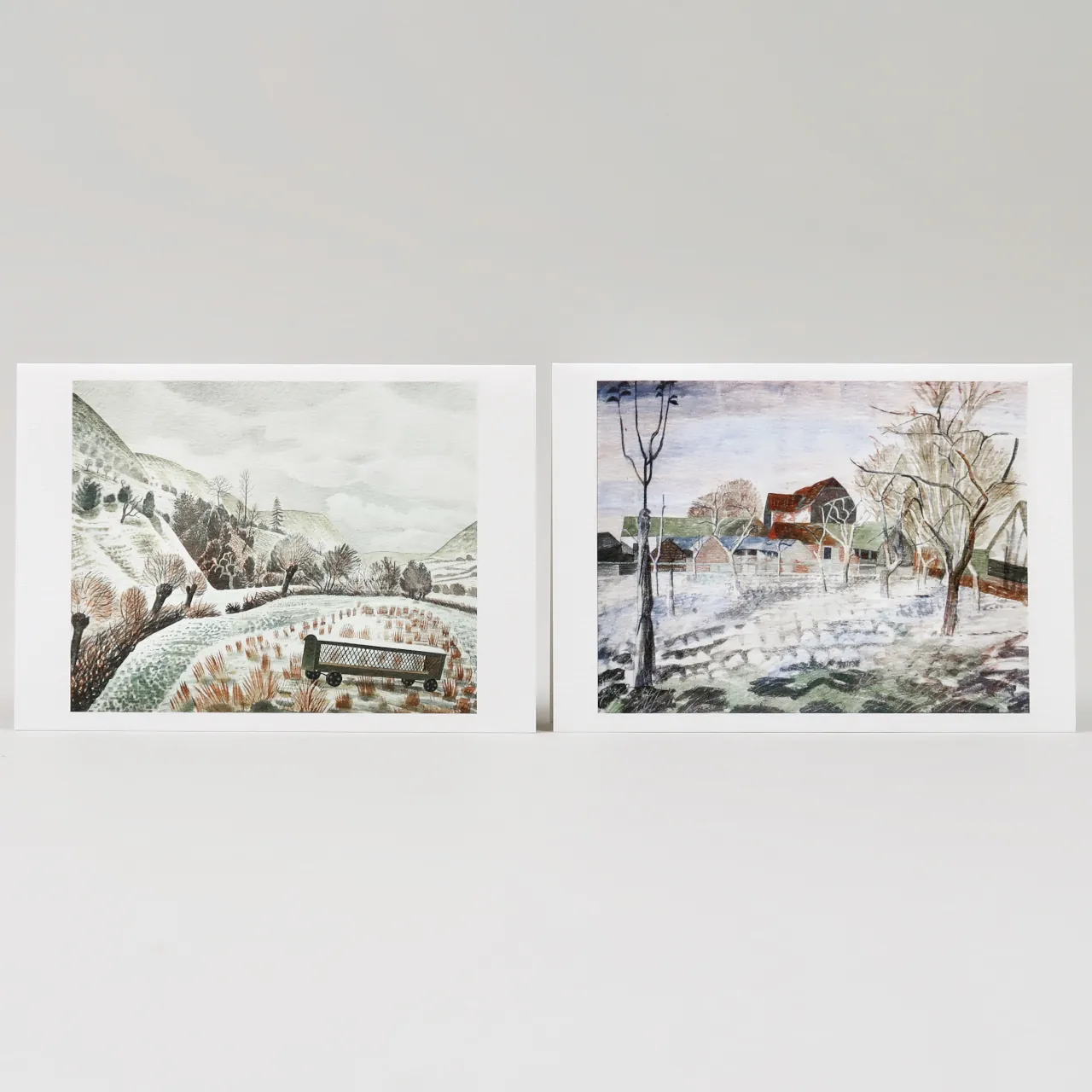 Pack of 10 Notecards - Eric Ravilious and Edward Bawden