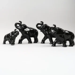 Sylvac Black Elephants