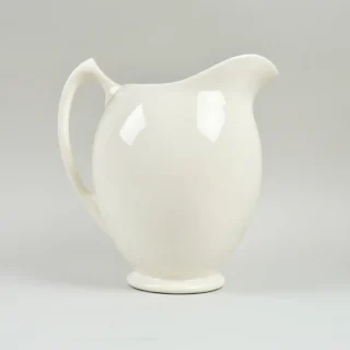 Large Creamware Ewer Form Jug